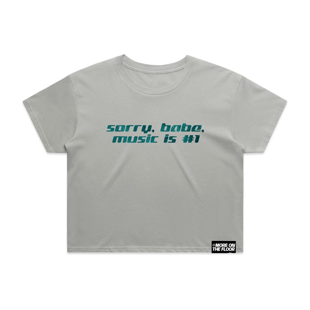 Sorry-babe-crop-tee-Grey
